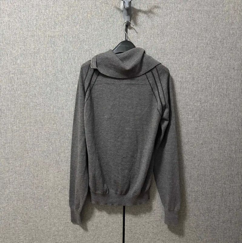 Dior Dior Men's Black Gray Wool Pullover Sweater 0089 Size US S / EU 44-46 / 1 - 2 Thumbnail