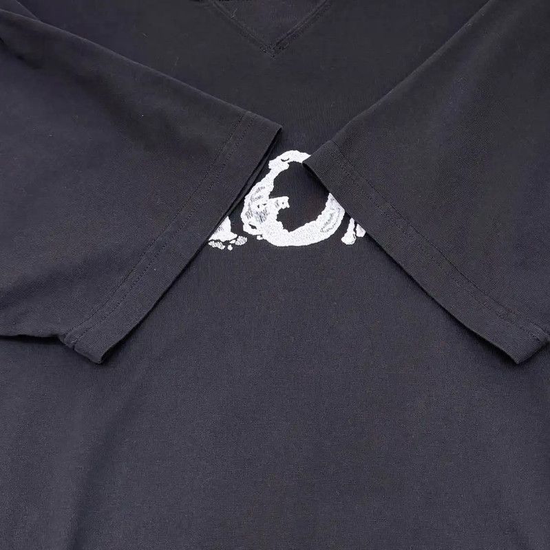 Dior Dior Black Cotton Logo Short Sleeve T-Shirt 0089 Size US S / EU 44-46 / 1 - 6 Thumbnail