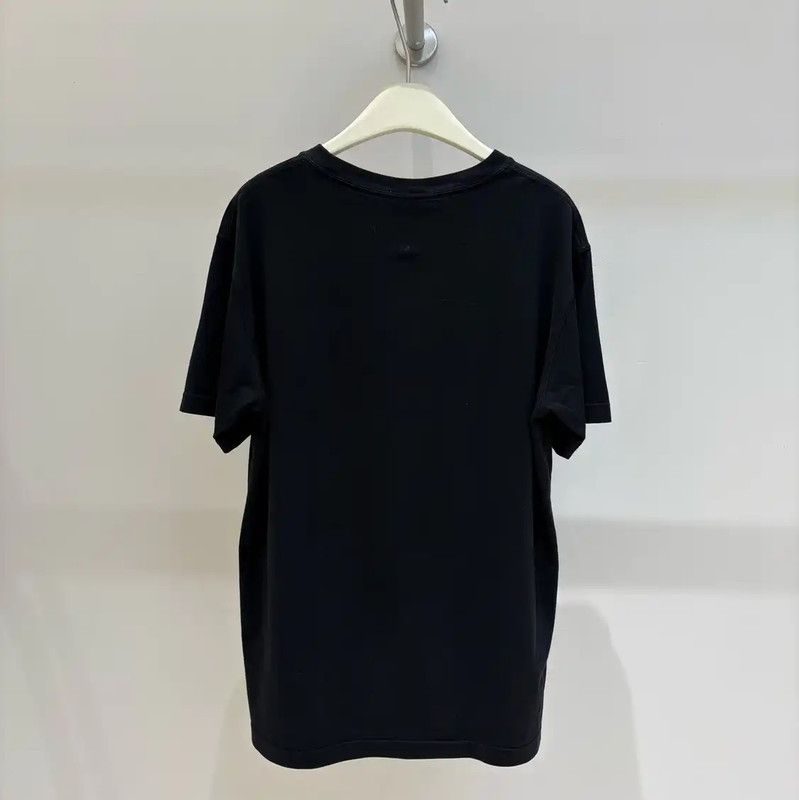 Dior Dior Black Cotton Logo Short Sleeve T-Shirt 0089 Size US S / EU 44-46 / 1 - 2 Thumbnail
