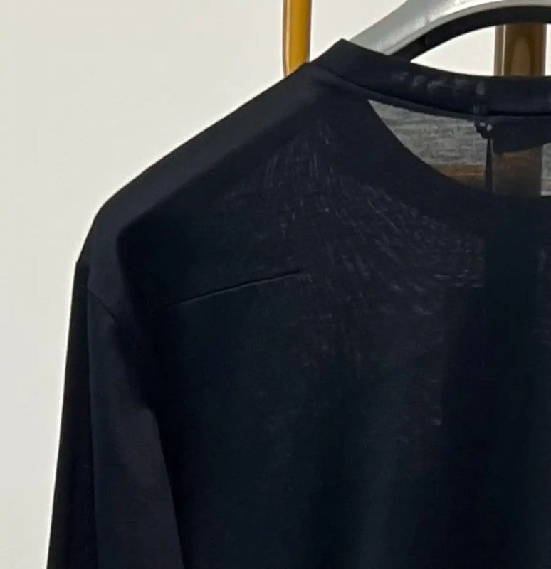 Dior Dior Black Cotton Long Sleeve T-Shirt 0089 Size US S / EU 44-46 / 1 - 4 Thumbnail