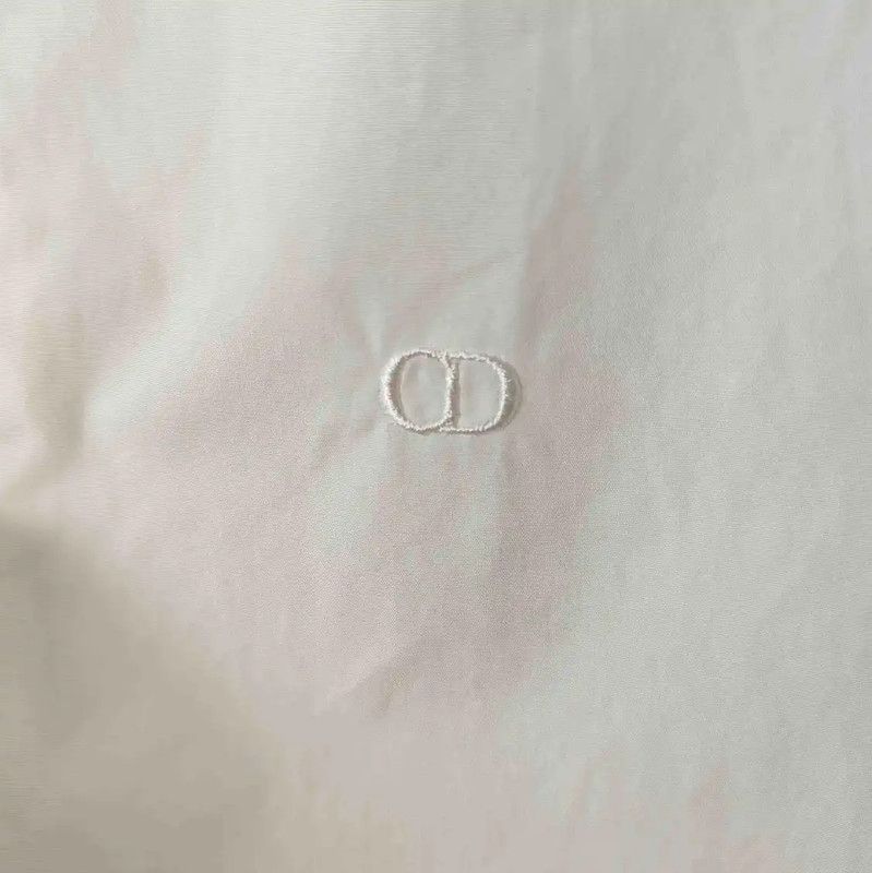 Dior Dior White Cotton Men's Shirt 0089 Size US M / EU 48-50 / 2 - 5 Thumbnail