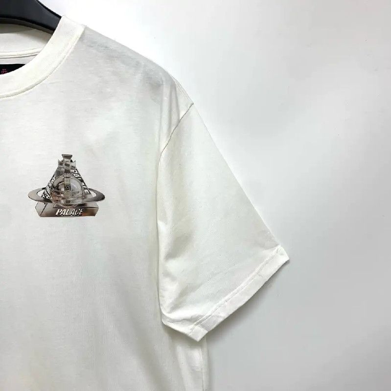 Vivienne Westwood Vivienne Westwood Men's T-Shirt in White 0089 Size US XL / EU 56 / 4 - 4 Thumbnail
