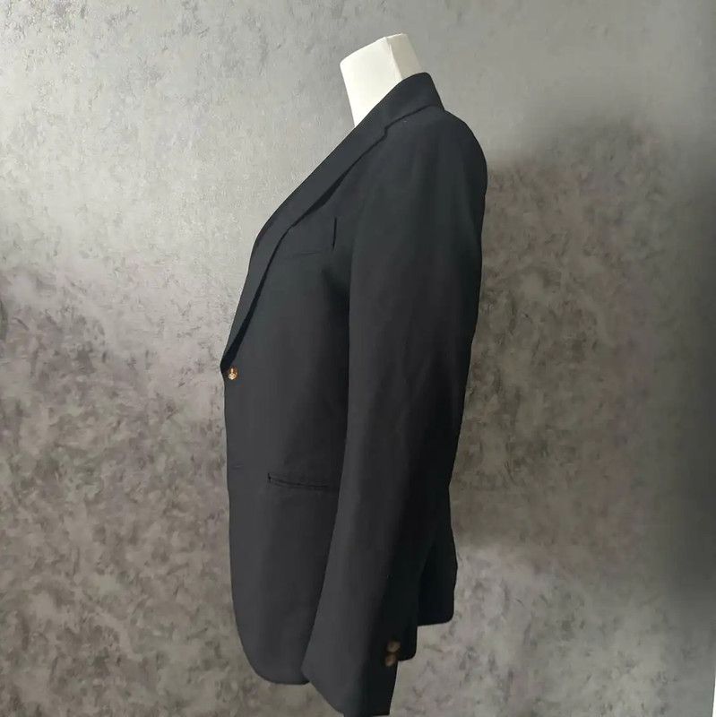 Vivienne Westwood Vivienne Westwood Black Wool Coat for Men 0089 Size US XXL / EU 58 / 5 - 6 Thumbnail