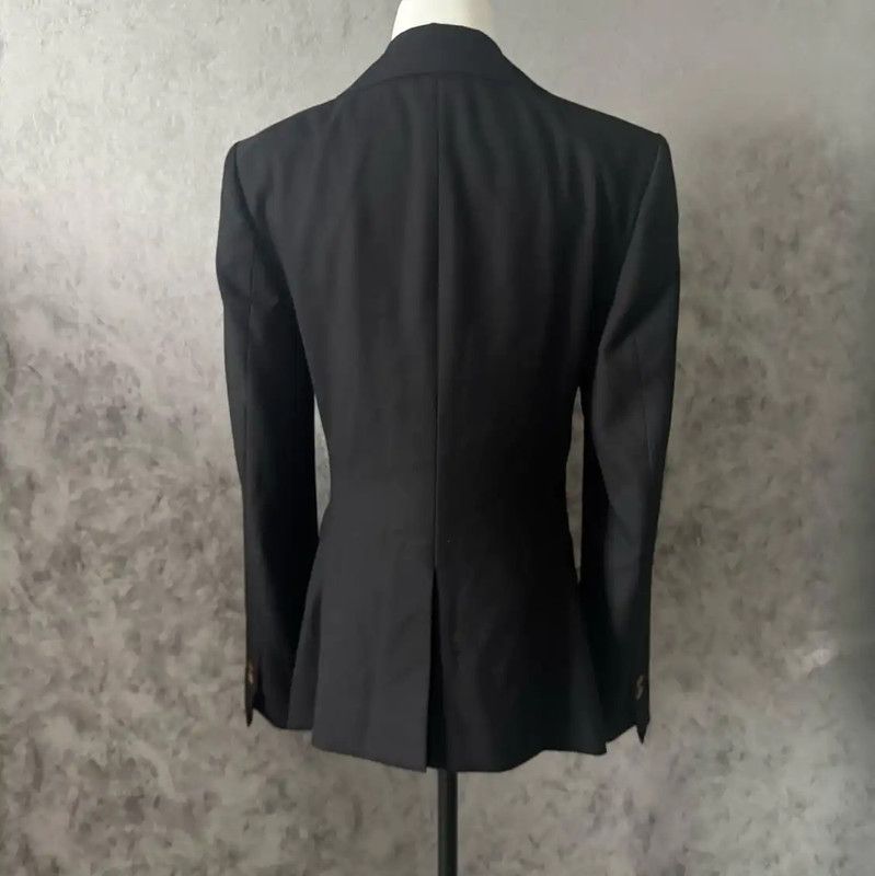 Vivienne Westwood Vivienne Westwood Black Wool Coat for Men 0089 Size US XXL / EU 58 / 5 - 3 Thumbnail