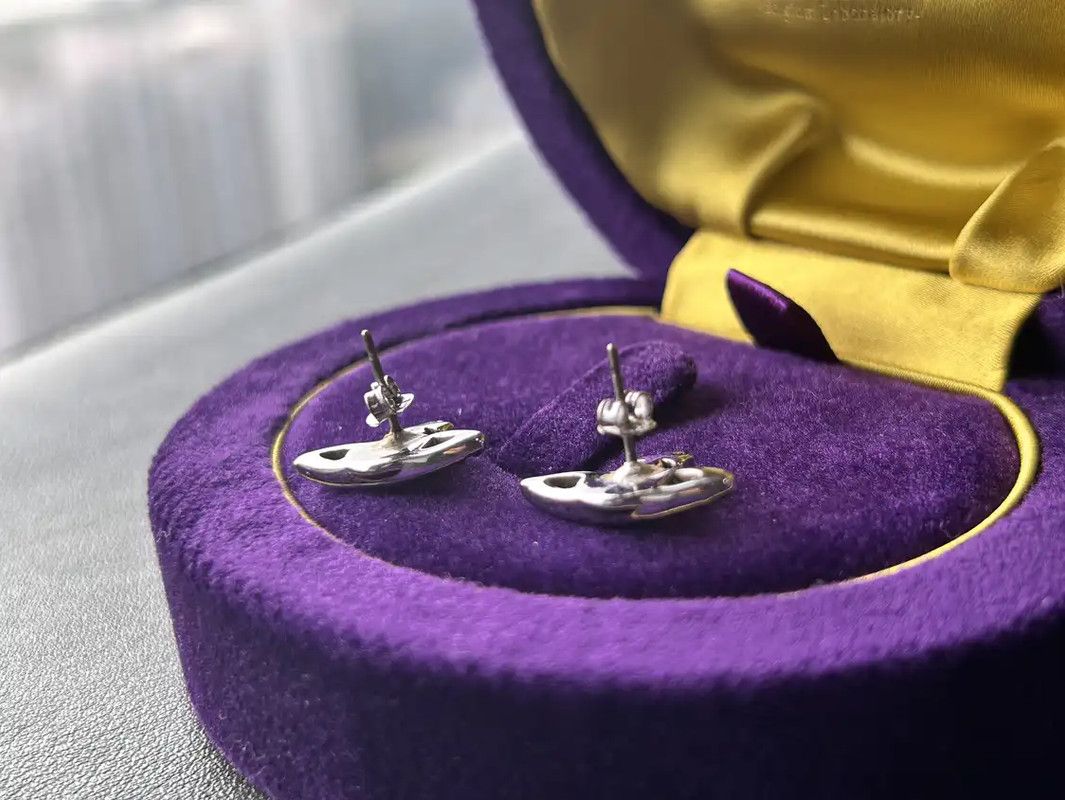 Vivienne Westwood Vivienne Westwood Silver Star Earrings 0089 Size ONE SIZE - 4 Thumbnail
