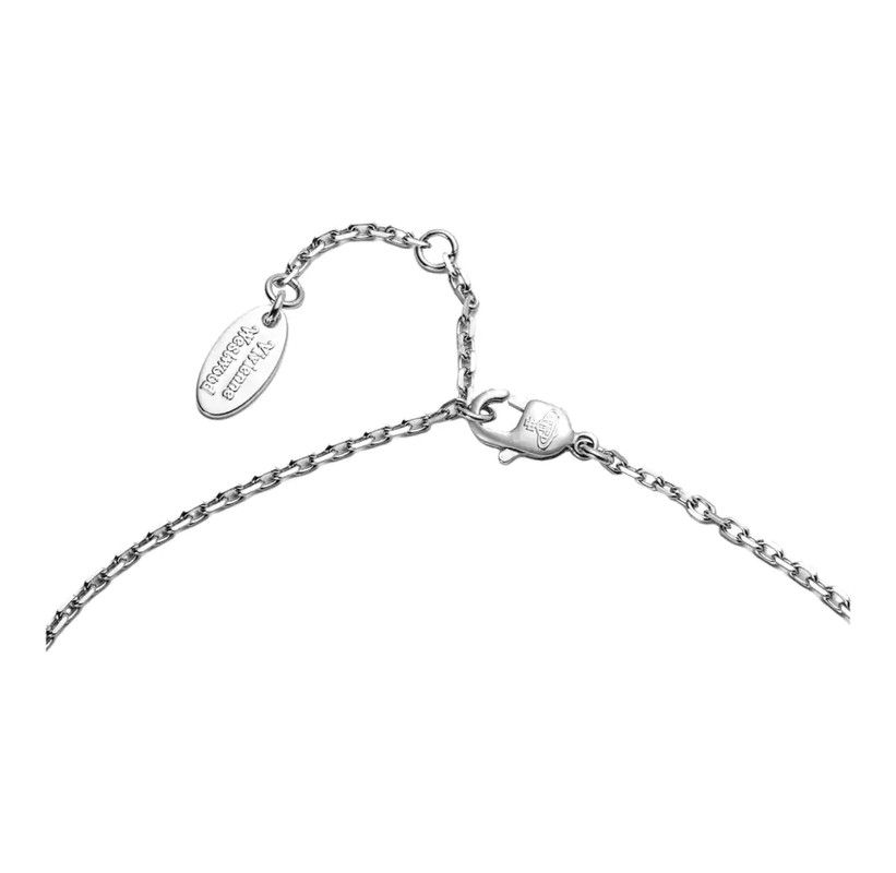 Vivienne Westwood Vivienne Westwood Silver Alloy Necklace with Safety Pin 0089 Size ONE SIZE - 5 Thumbnail