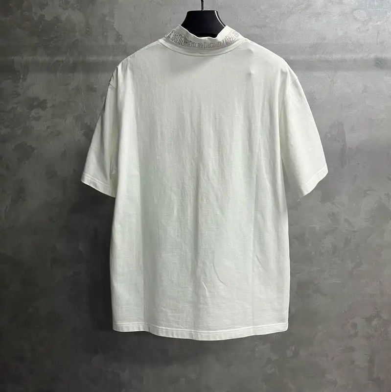 Dior Dior White Cotton Men's T-Shirt 0089 Size US S / EU 44-46 / 1 - 2 Thumbnail