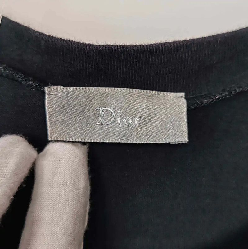 Dior Dior Black Cotton Graphic T-Shirt 0089 Size US S / EU 44-46 / 1 - 3 Thumbnail
