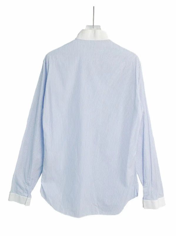 Dior Dior Men’s Long Sleeve Blue Shirt 0089 Size US S / EU 44-46 / 1 - 2 Thumbnail
