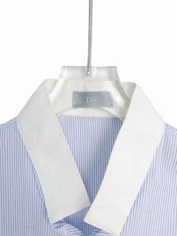 Dior Dior Men’s Long Sleeve Blue Shirt 0089 Size US S / EU 44-46 / 1 - 3 Thumbnail