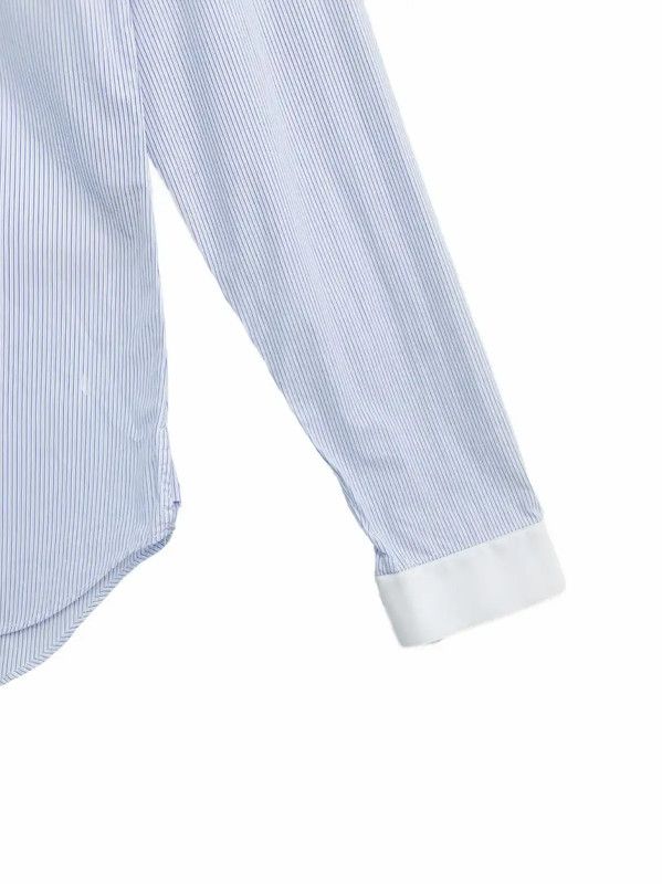 Dior Dior Men’s Long Sleeve Blue Shirt 0089 Size US S / EU 44-46 / 1 - 5 Thumbnail