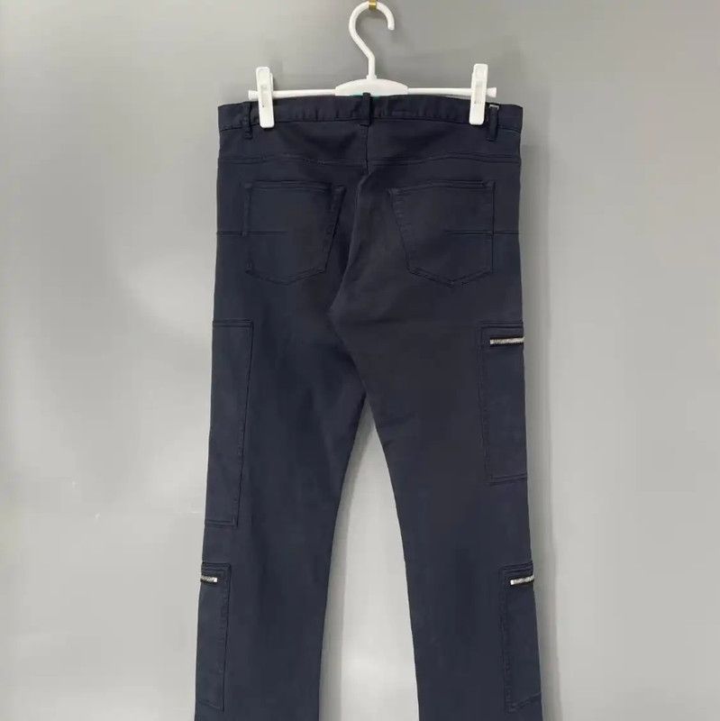 Dior Dior Black Cotton Casual Pants for Men 0089 Size US 32 / EU 48 - 2 Thumbnail