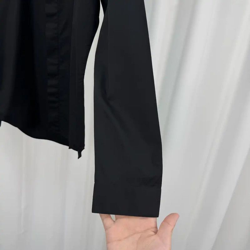 Dior Dior Black Cotton Long Sleeve Shirt for Men 0089 Size US S / EU 44-46 / 1 - 4 Thumbnail