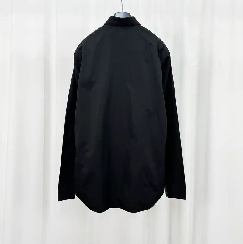 Dior Dior Black Cotton Long Sleeve Shirt for Men 0089 Size US S / EU 44-46 / 1 - 2 Thumbnail