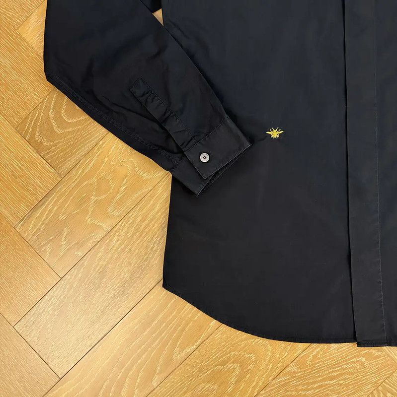 Dior Dior Black Long Sleeve Men's Shirt 0089 Size US L / EU 52-54 / 3 - 4 Thumbnail