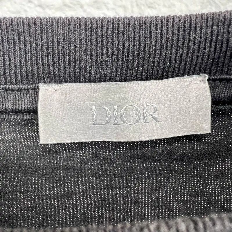 Dior Dior Black Cotton Men's T-Shirt 0089 Size US XS / EU 42 / 0 - 3 Thumbnail