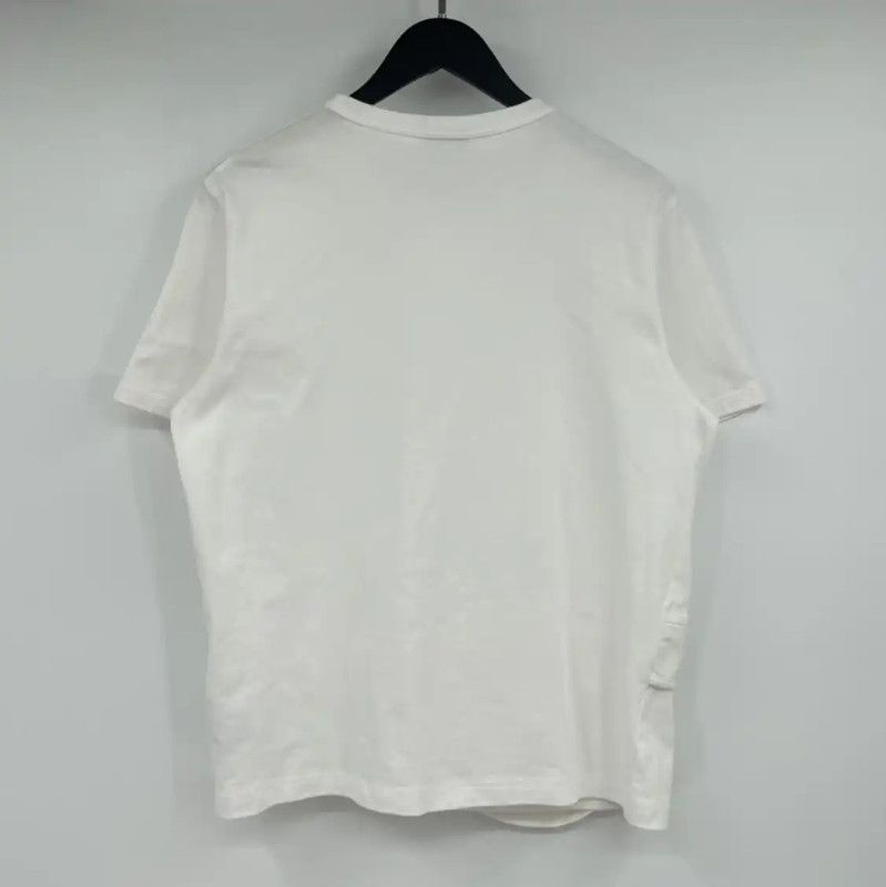 Dior Dior Men's Summer White Cotton T-Shirt 0089 Size US L / EU 52-54 / 3 - 2 Thumbnail
