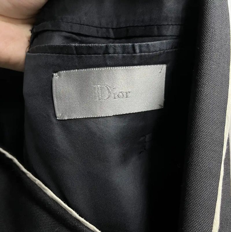 Dior Dior Men's Black Cotton Blazer 0089 Size US M / EU 48-50 / 2 - 3 Thumbnail