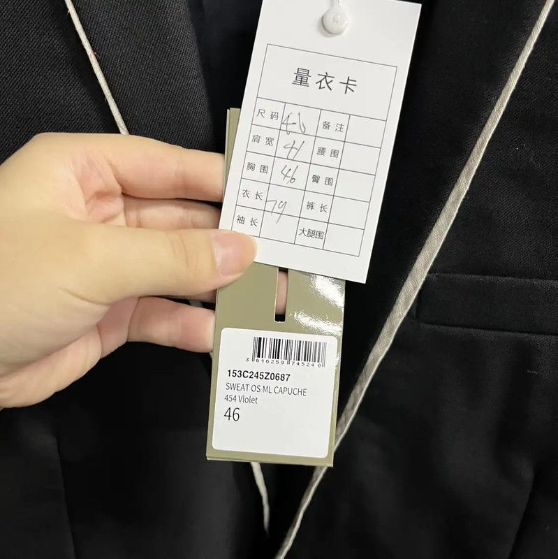 Dior Dior Men's Black Cotton Blazer 0089 Size US M / EU 48-50 / 2 - 2 Thumbnail