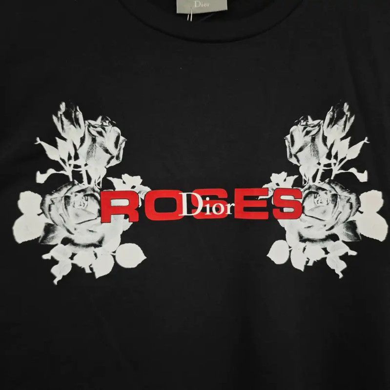 Dior Dior Black Cotton Short Sleeve T-Shirt 0089 Size US S / EU 44-46 / 1 - 3 Thumbnail