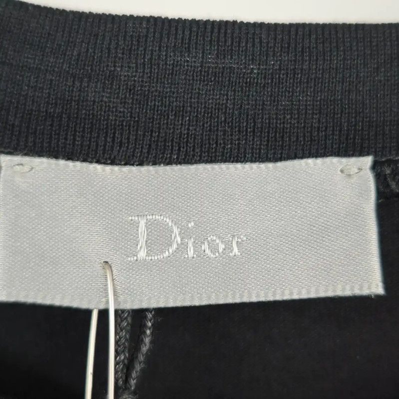 Dior Dior Black Cotton Short Sleeve T-Shirt 0089 Size US S / EU 44-46 / 1 - 4 Thumbnail