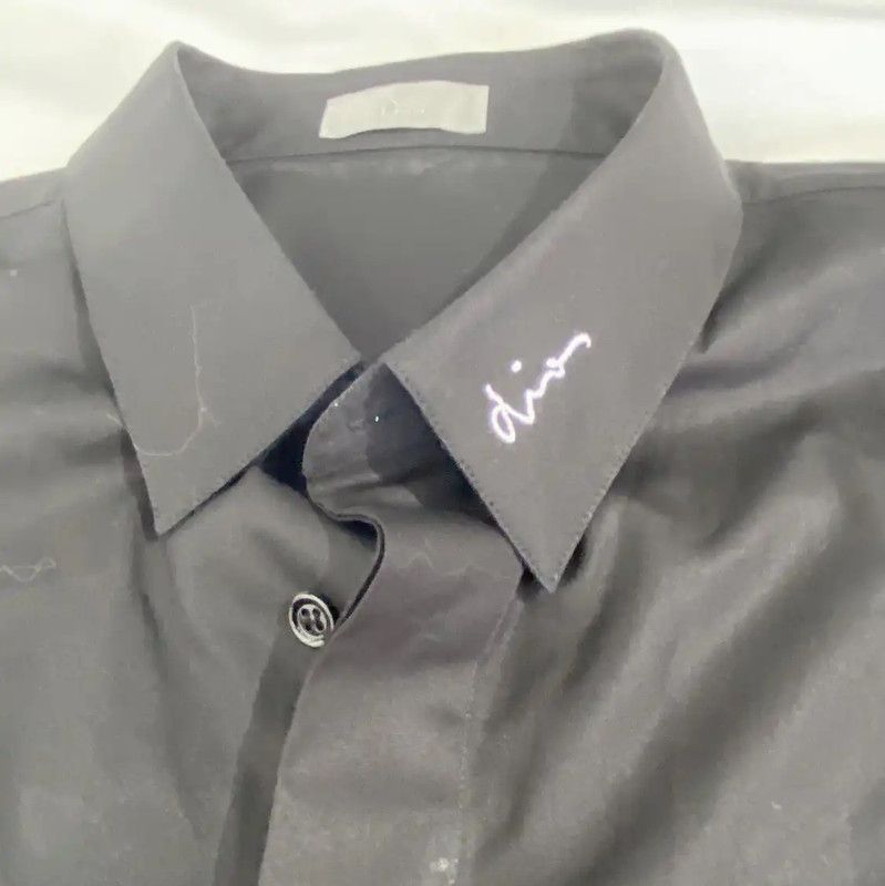 Dior Dior Black Short-Sleeve Men's Shirt 0089 Size US XL / EU 56 / 4 - 3 Thumbnail