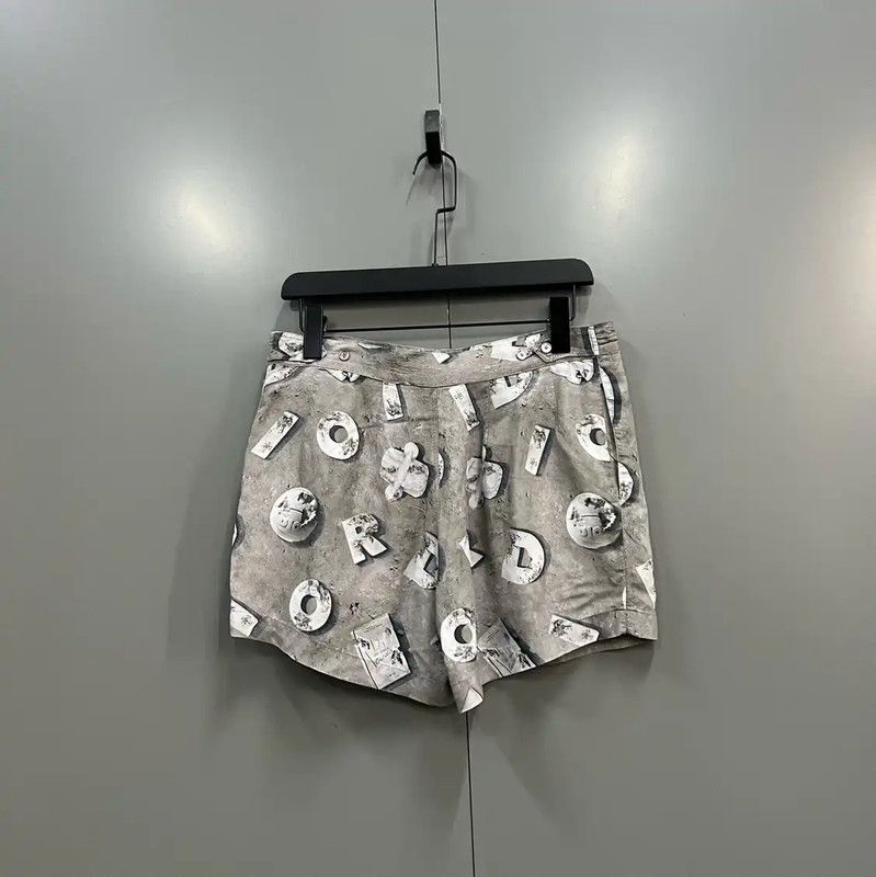 Dior Dior Gray Cotton Summer Shorts for Men 0089 Size US 28 / EU 44 - 2 Thumbnail
