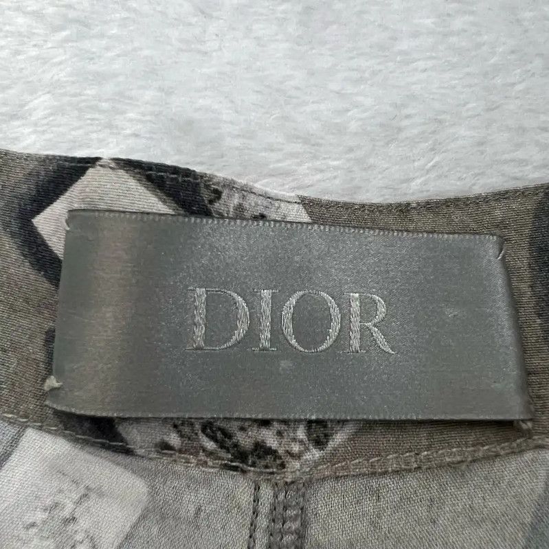 Dior Dior Gray Cotton Summer Shorts for Men 0089 Size US 28 / EU 44 - 3 Thumbnail