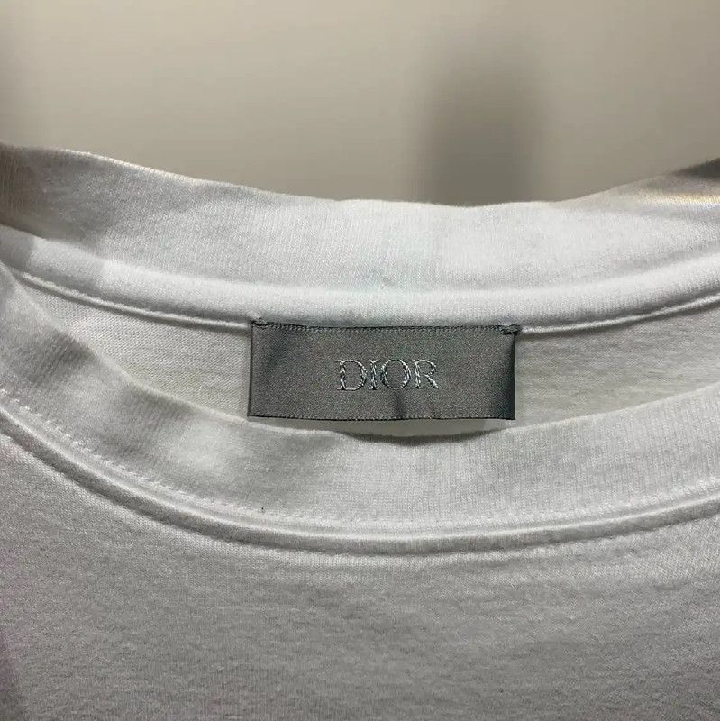 Dior Dior Men's White Cotton Graphic T-Shirt 0089 Size US S / EU 44-46 / 1 - 2 Thumbnail