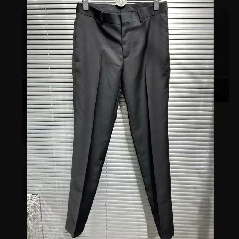 Dior Dior Black Wool Blend Casual Trousers 0089 Size US 26 / EU 42 - 3 Thumbnail