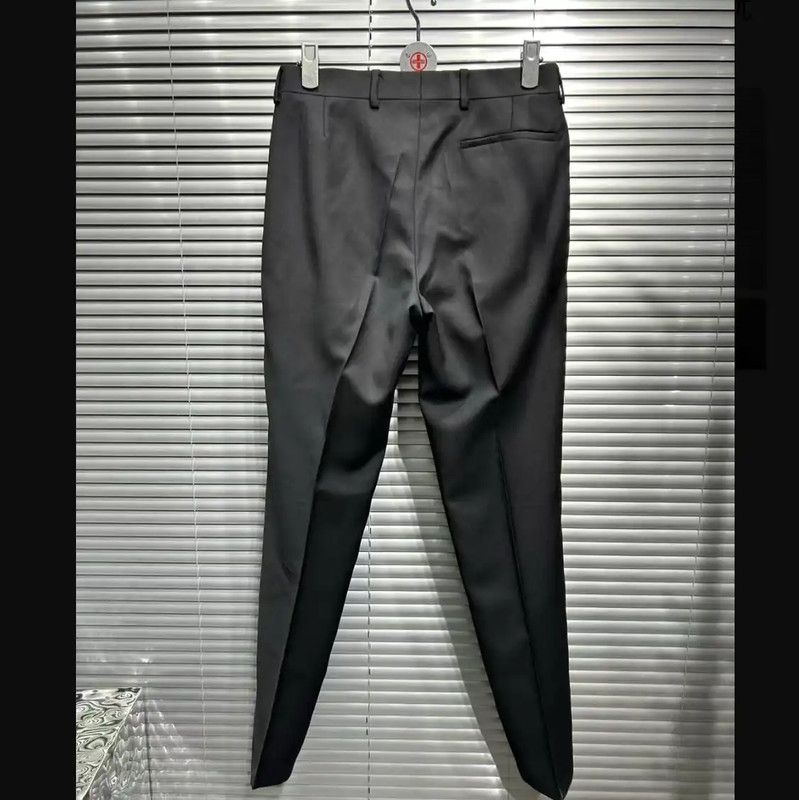 Dior Dior Black Wool Blend Casual Trousers 0089 Size US 26 / EU 42 - 2 Thumbnail
