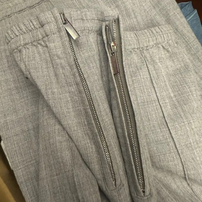 Dior Dior Men's Gray Wool Casual Pants 0089 Size US 36 / EU 52 - 5 Thumbnail
