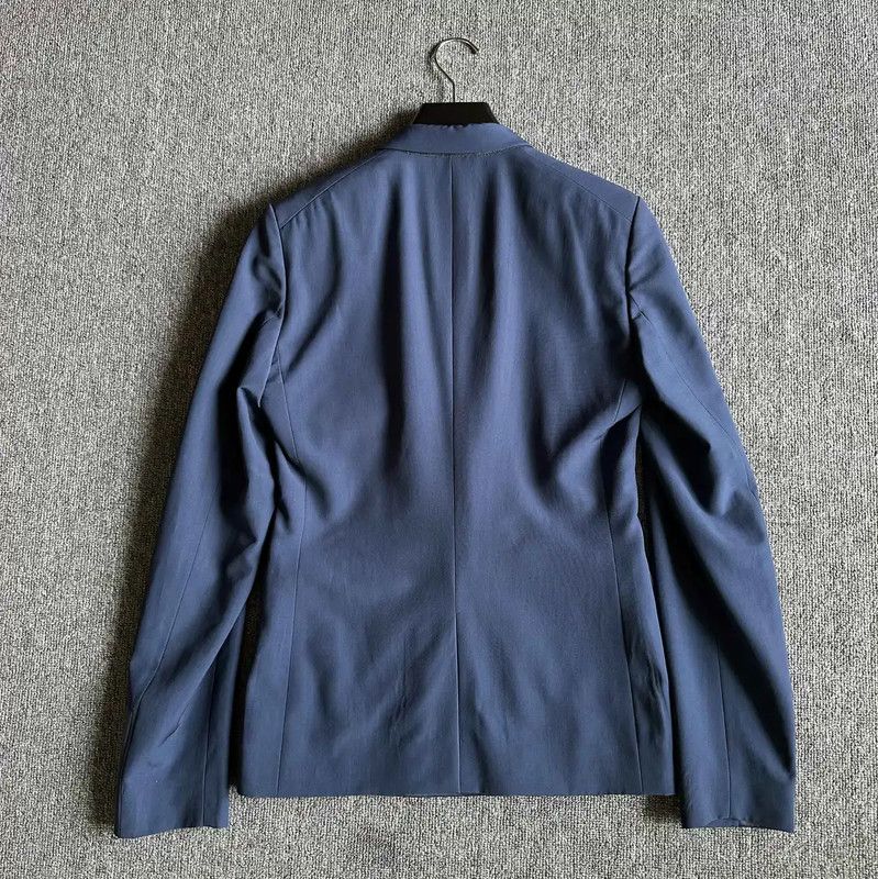 Dior Dior Wool Blend Striped Long Sleeve Coat 0089 Size US S / EU 44-46 / 1 - 4 Thumbnail