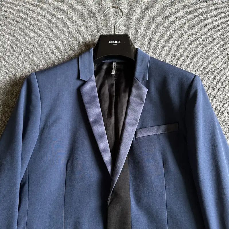 Dior Dior Wool Blend Striped Long Sleeve Coat 0089 Size US S / EU 44-46 / 1 - 2 Thumbnail