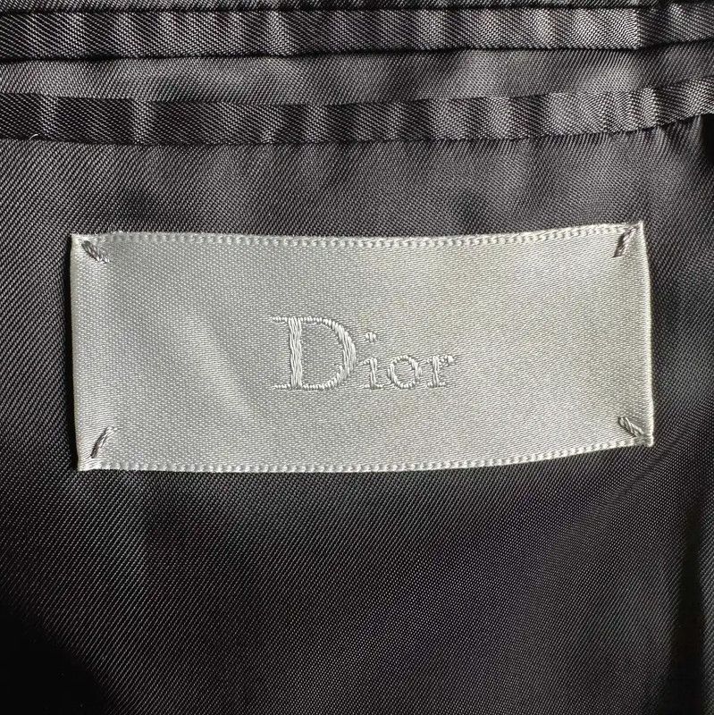Dior Dior Wool Blend Striped Long Sleeve Coat 0089 Size US S / EU 44-46 / 1 - 5 Thumbnail