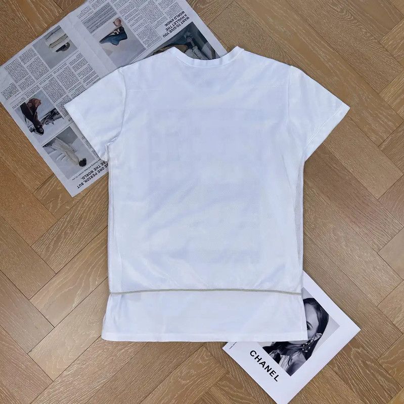 Dior Dior White Men's T-Shirt with Graphic Design 0089 Size US XS / EU 42 / 0 - 2 Thumbnail