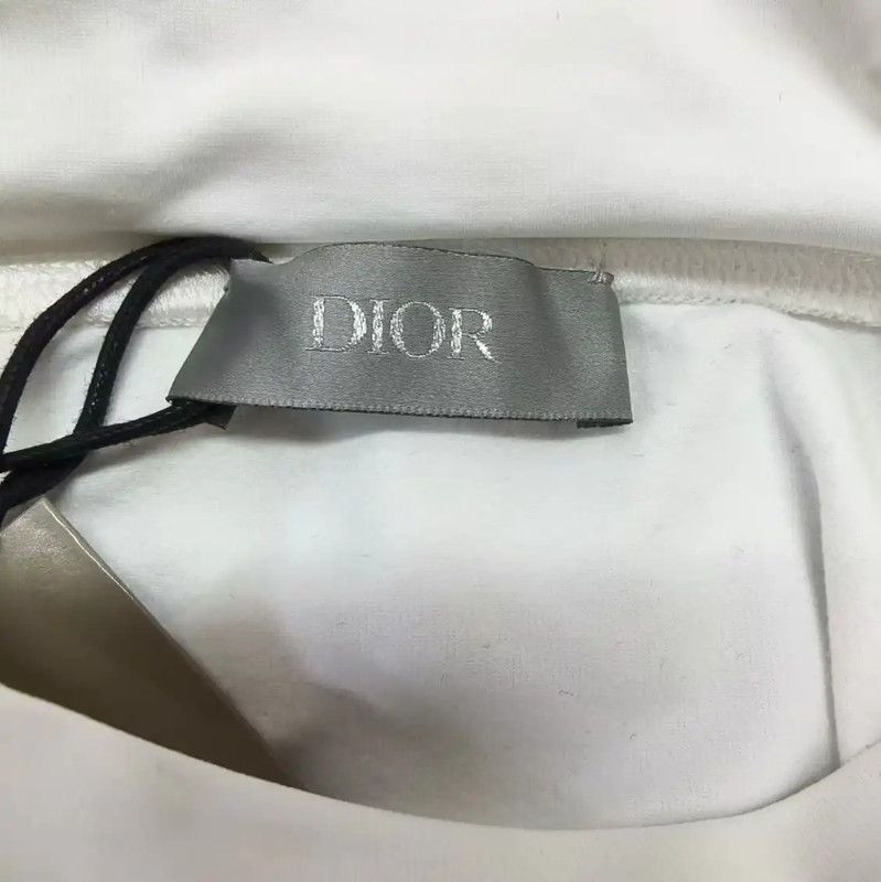 Dior Dior White Long Sleeve Men's Pullover 0089 Size US L / EU 52-54 / 3 - 4 Thumbnail