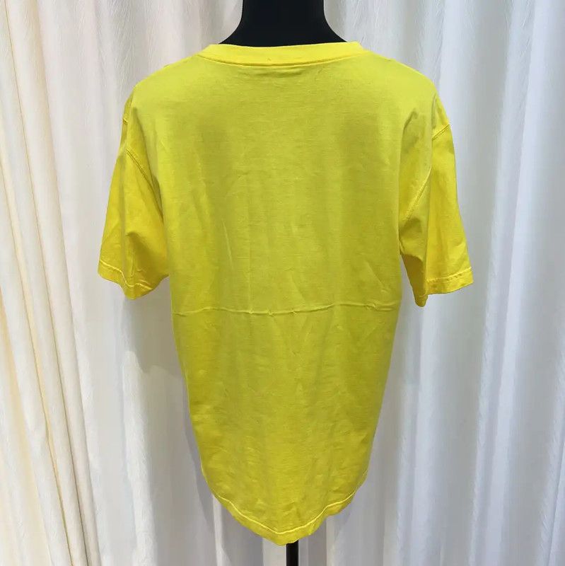 Dior Dior Men's Yellow Cotton T-Shirt 0089 Size US XL / EU 56 / 4 - 4 Thumbnail