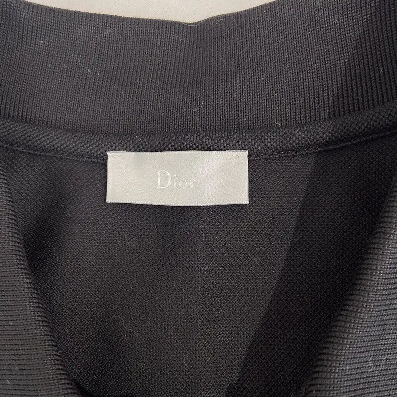 Dior Dior Black Men's Polo Shirt 0089 Size US M / EU 48-50 / 2 - 4 Thumbnail