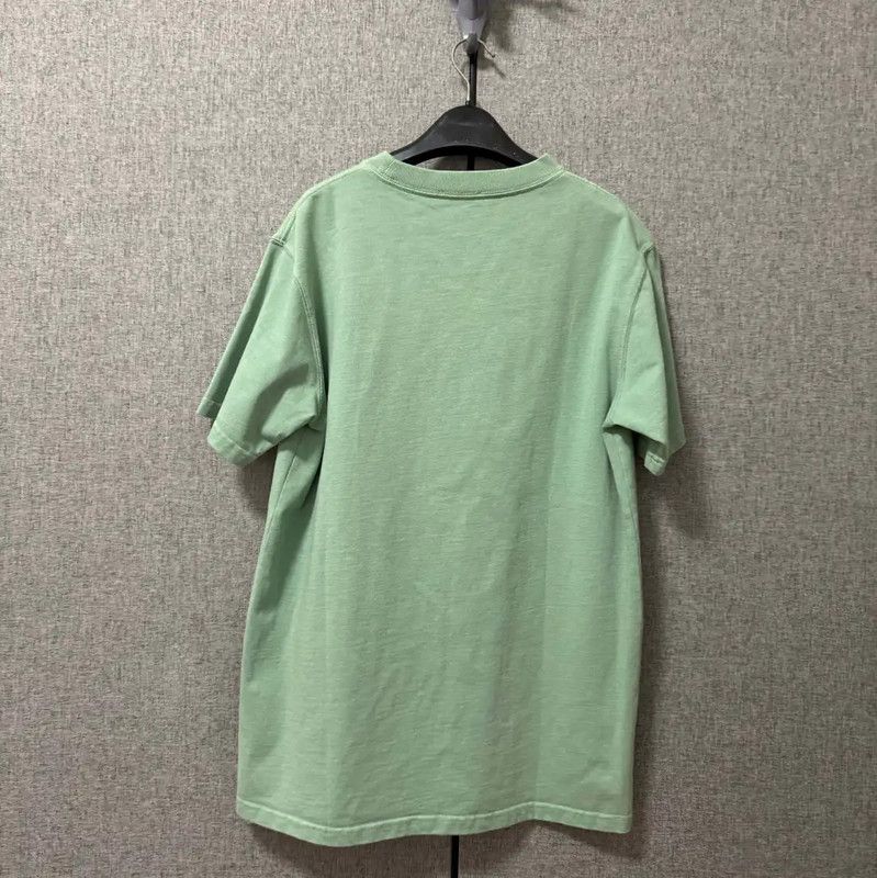 Dior Dior Green Embroidered Logo Short Sleeve T-shirt 0089 Size US S / EU 44-46 / 1 - 2 Thumbnail