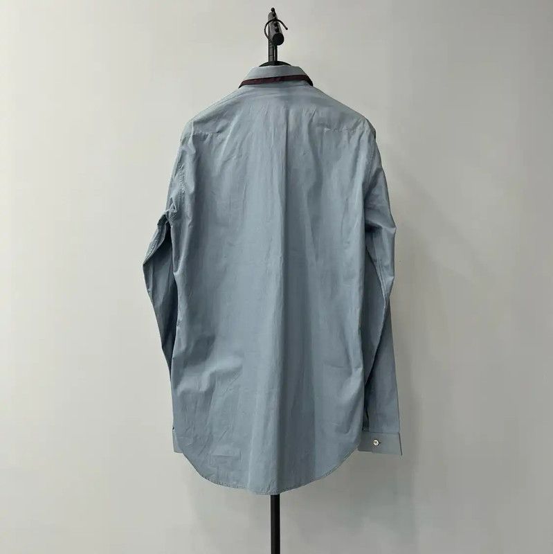 Dior Dior Blue Cotton Long Sleeve Shirt 0089 Size US XS / EU 42 / 0 - 2 Thumbnail