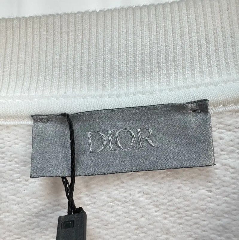 Dior Dior Pink Cotton Logo Long Sleeve Sweatshirt 0089 Size US XS / EU 42 / 0 - 5 Thumbnail