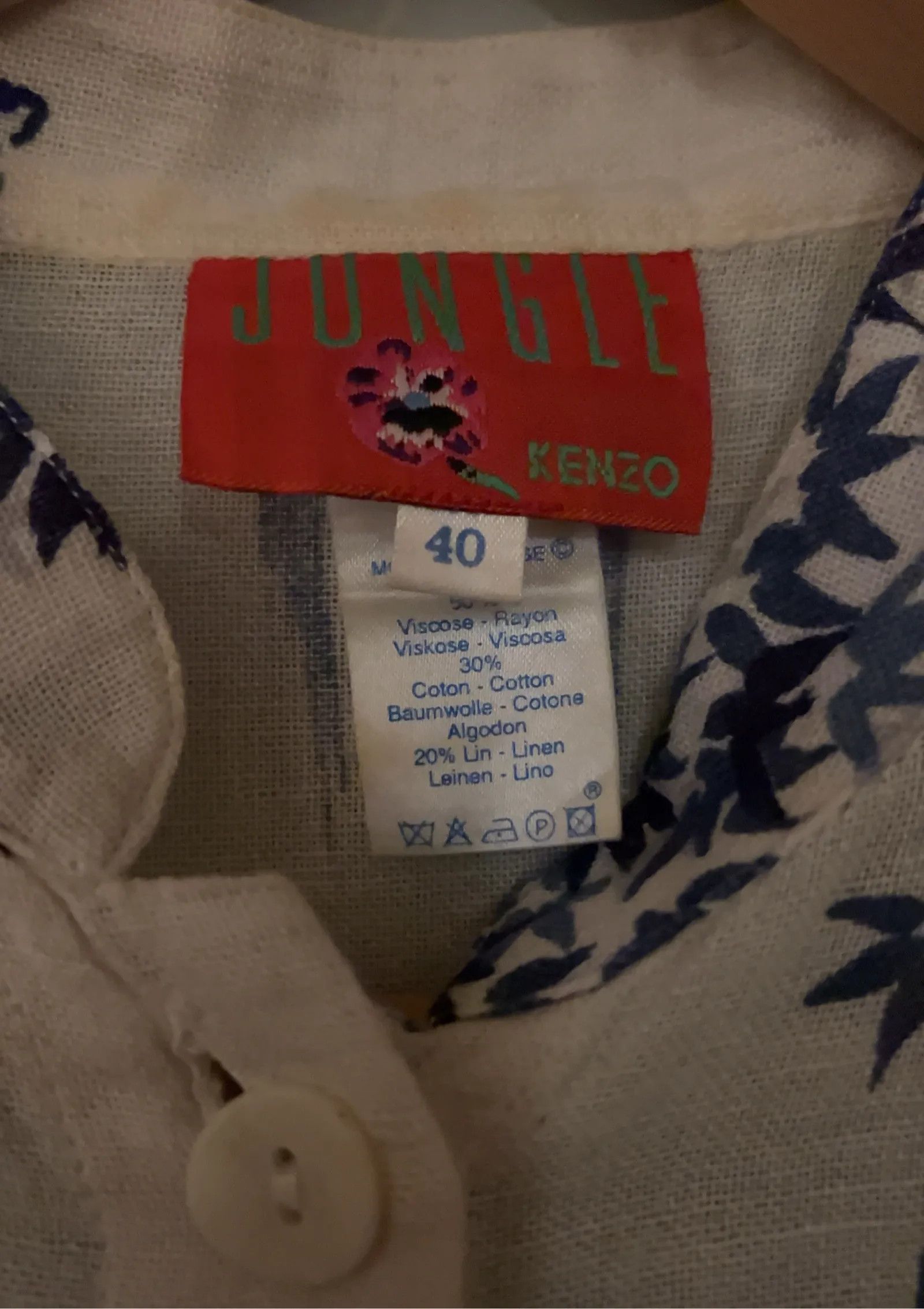 Kenzo Kenzo Blouse Size M / US 6-8 / IT 42-44 - 2 Thumbnail