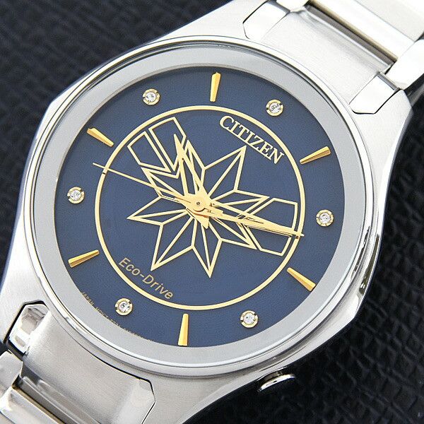 Other Other Citizen Captain Marvel Stainless Steel Metal Quartz EM0596-58W DUTY FREE for USA Size ONE SIZE - 17 Thumbnail