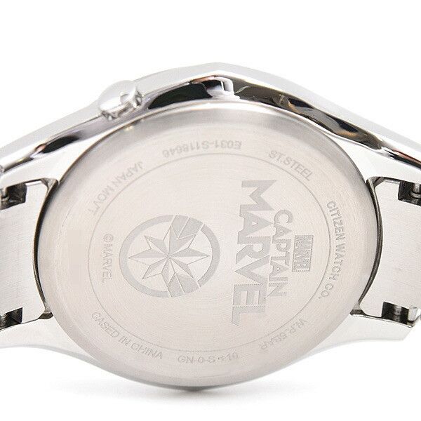 Other Other Citizen Captain Marvel Stainless Steel Metal Quartz EM0596-58W DUTY FREE for USA Size ONE SIZE - 10 Thumbnail