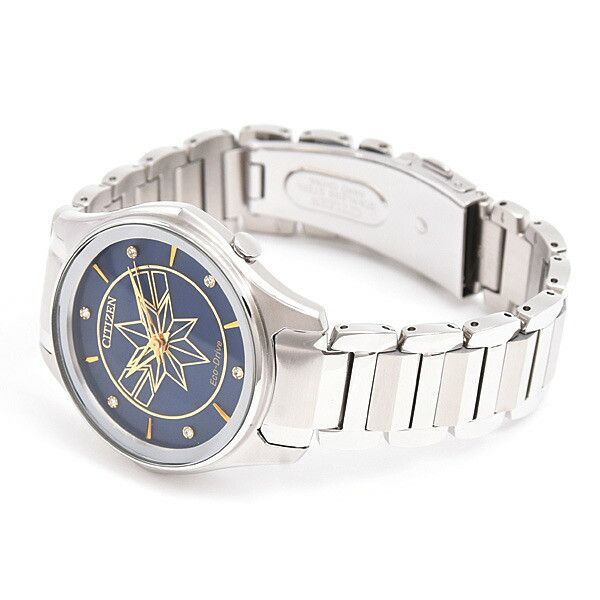 Other Other Citizen Captain Marvel Stainless Steel Metal Quartz EM0596-58W DUTY FREE for USA Size ONE SIZE - 4 Thumbnail