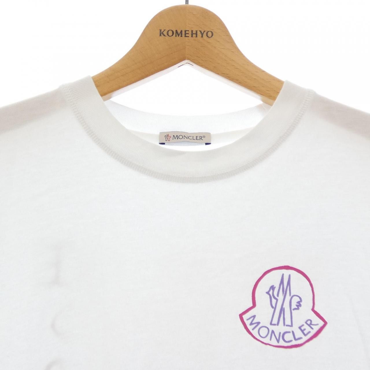 Moncler Moncler Moncler T-shirt Cotton T-Shirts H10938C00010 829FB DUTY FREE for USA Size ONE SIZE - 5 Thumbnail