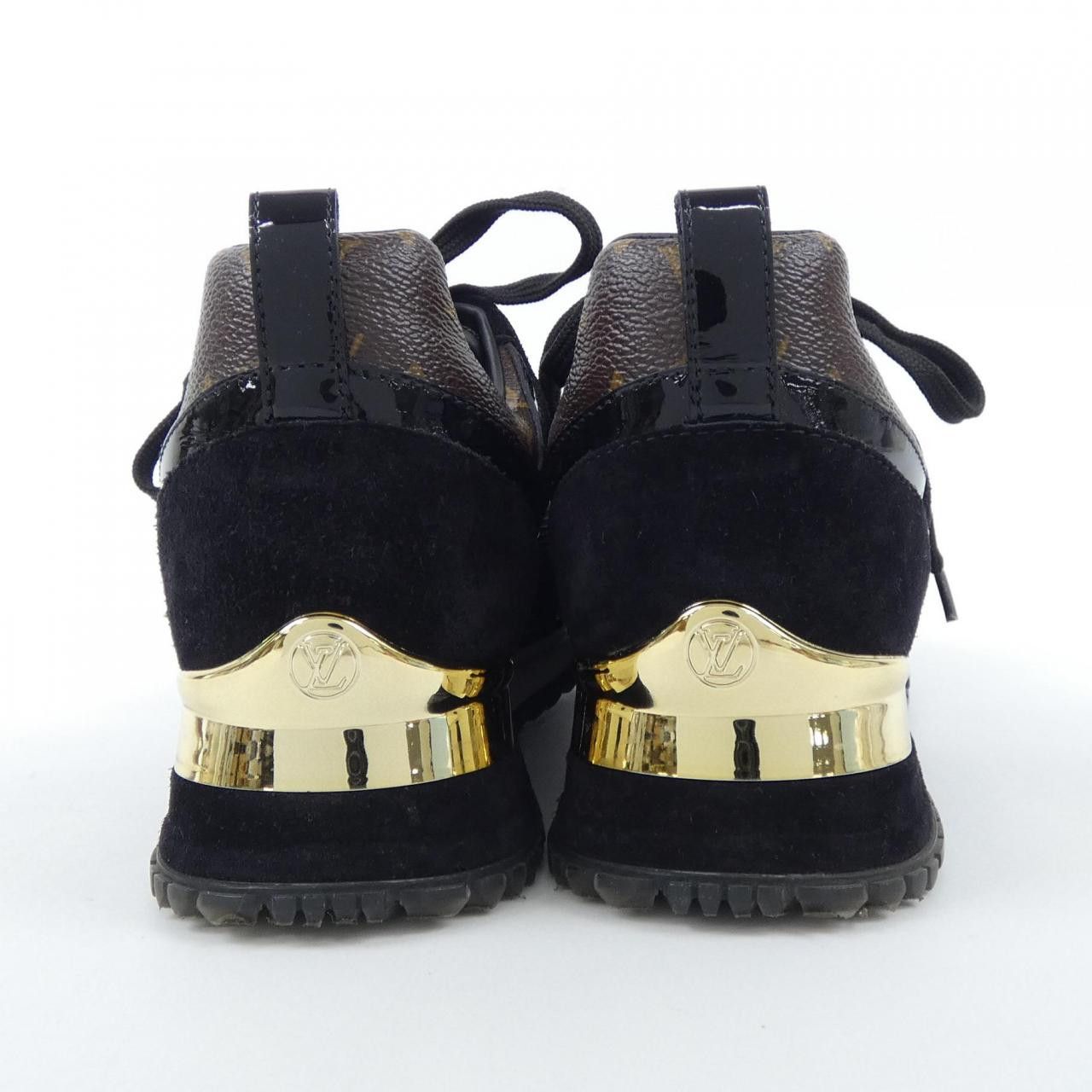 Louis Vuitton Louis Vuitton Louis Vuitton Run Away Line Suede Calf Leather Patent Monogram Canvas Sneakers Suede Shoes DUTY FREE for USA Size ONE SIZE - 5 Thumbnail