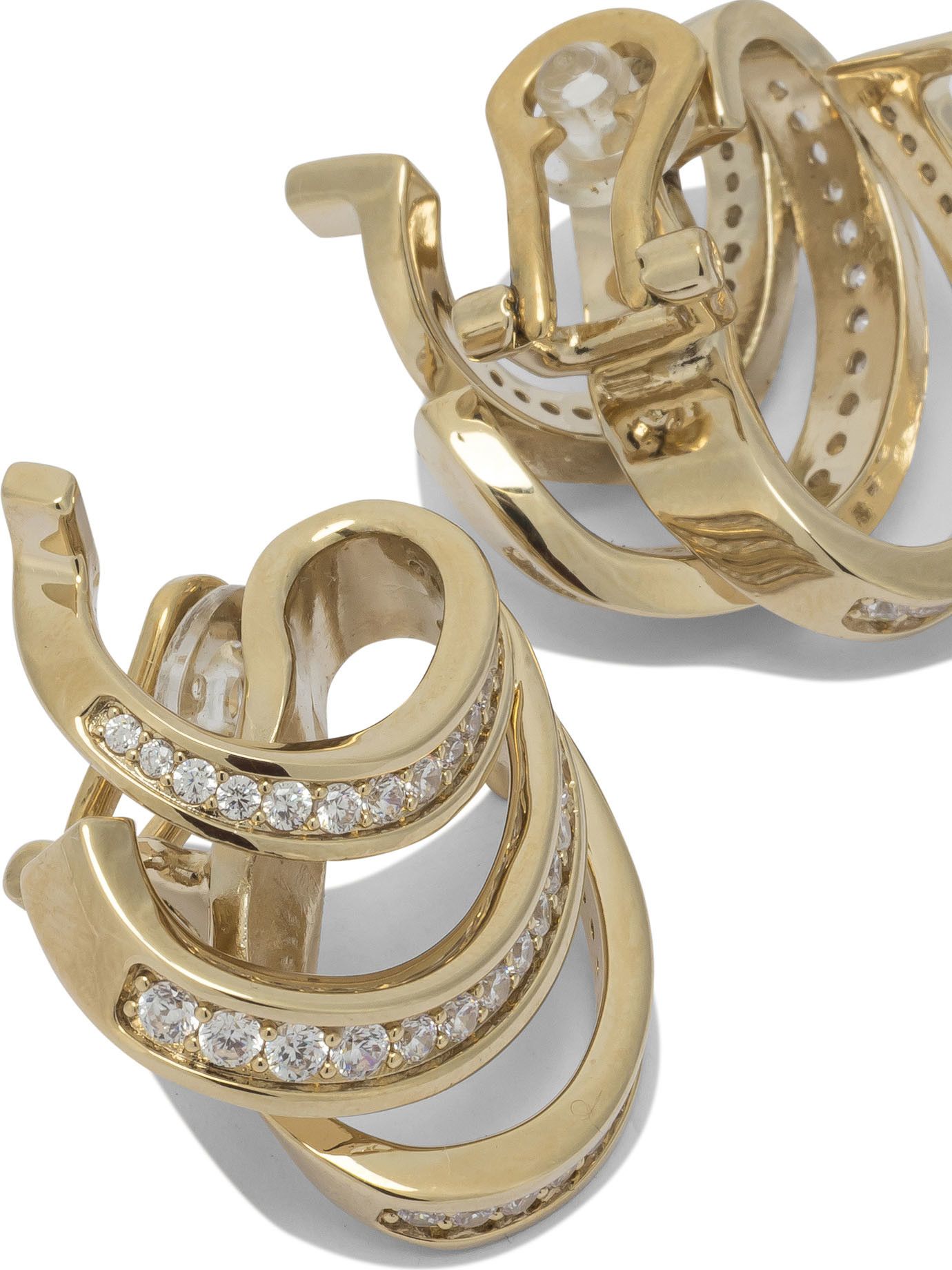 Salvatore Ferragamo Ferragamo Triplo Gancini Earrings UNI Women - USA Duties Paid Size ONE SIZE - 2 Thumbnail