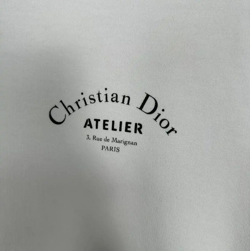 Dior Dior White Cotton Men's Sweatshirt 0089 Size US XS / EU 42 / 0 - 4 Thumbnail